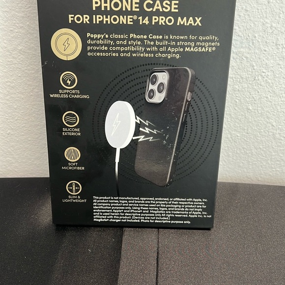 XO Poppy | Midnight Phone Case | 14 Pro Max - Picture 4 of 5